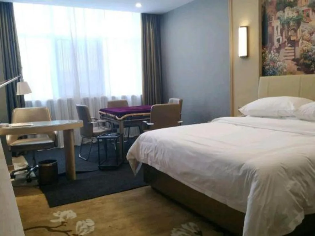 Bed in Vienna Hotel Jiangxi Ji'an Yanjingfu