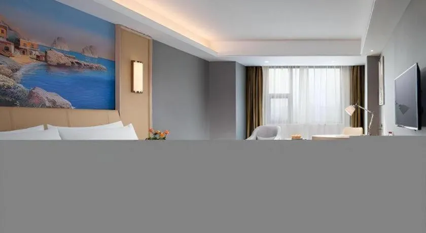 Bed in Vienna Hotel Jiangxi Ji'an Yanjingfu