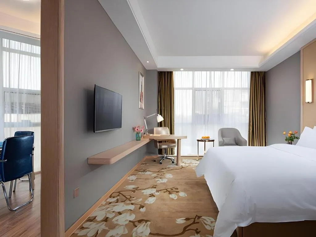 Bed in Vienna Hotel Jiangxi Ji'an Yanjingfu