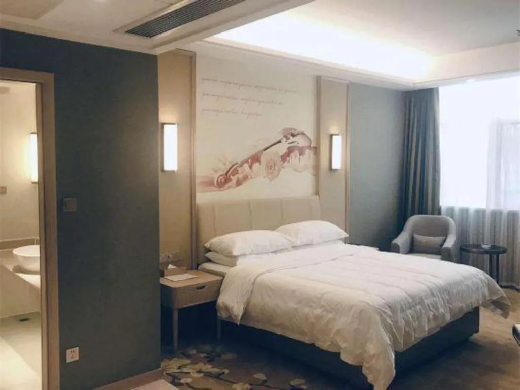 Bed in Vienna Hotel Jiangxi Ji'an Yanjingfu