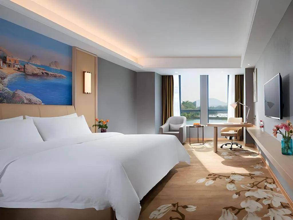 Bed in Vienna Hotel Jiangxi Ji'an Yanjingfu