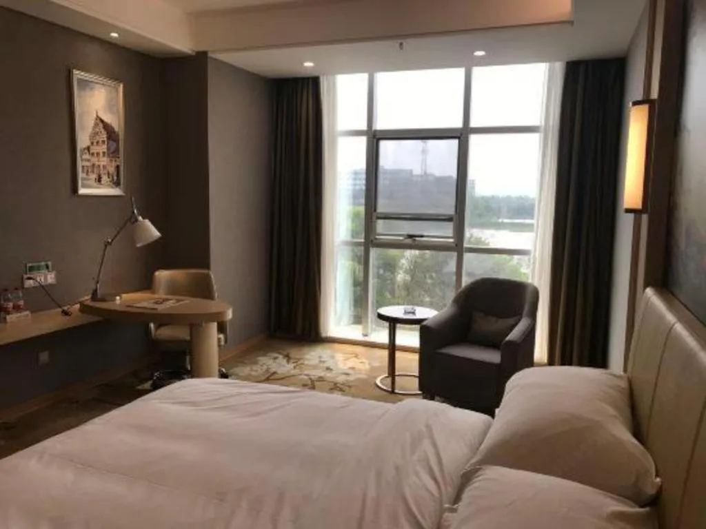 Bed in Vienna Hotel Jiangxi Ji'an Yanjingfu