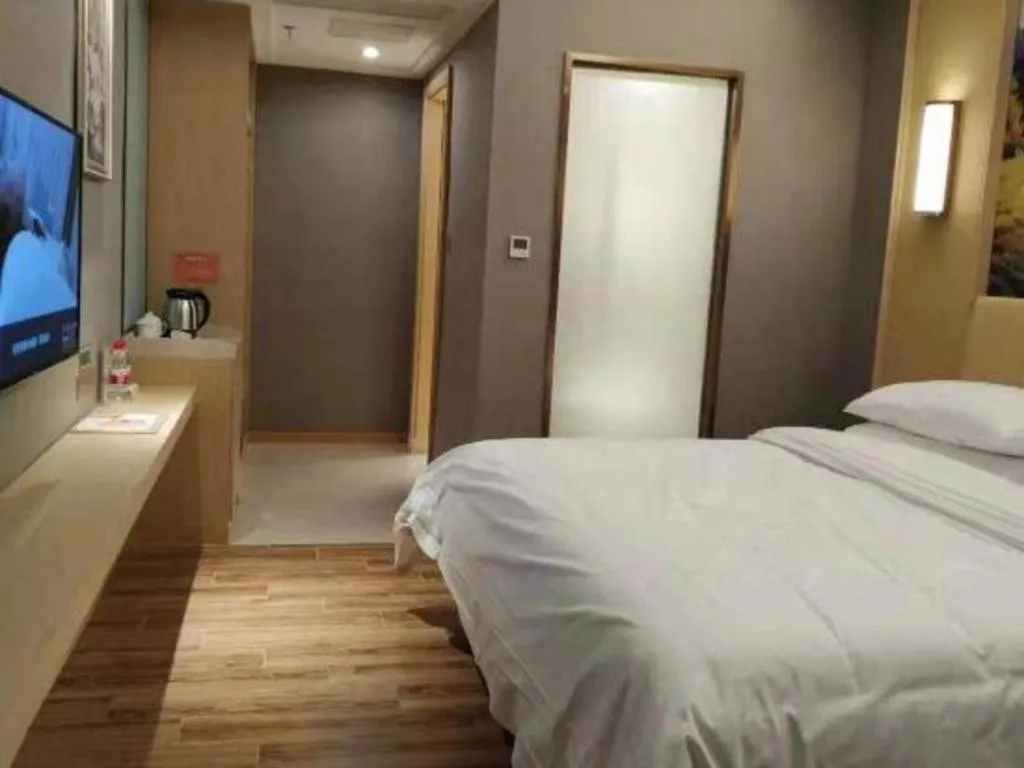 Bed in Vienna Hotel Jiangxi Ji'an Yanjingfu