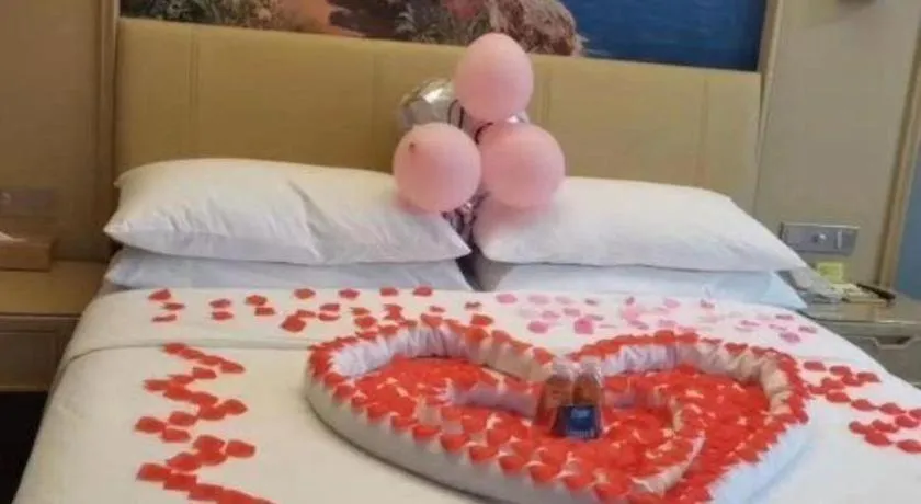 Bed in Vienna Hotel Jiangxi Ji'an Yanjingfu