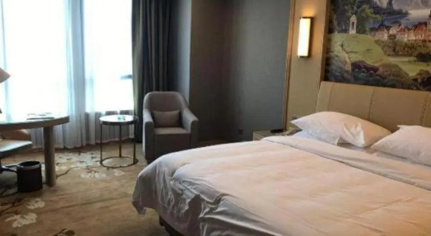 Bed in Vienna Hotel Jiangxi Ji'an Yanjingfu