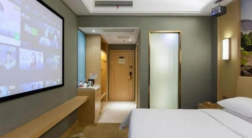 Bed in Vienna Hotel Jiangxi Ji'an Yanjingfu