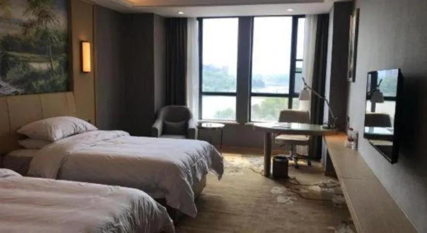 Bed in Vienna Hotel Jiangxi Ji'an Yanjingfu