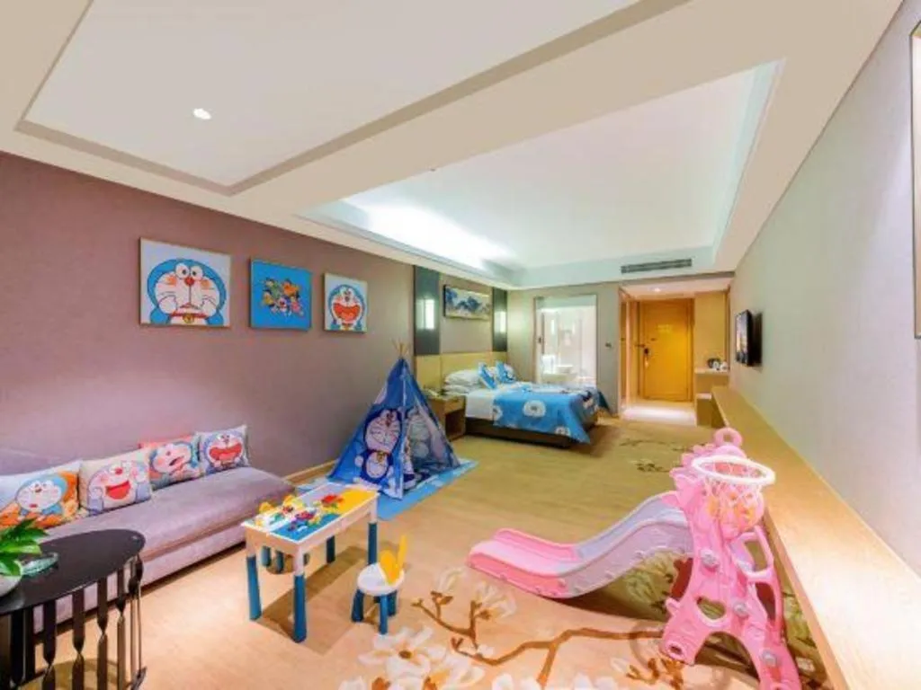 Bed in Vienna Hotel Guangdong Zhongshan Xiaolan High-Speed Railway Station