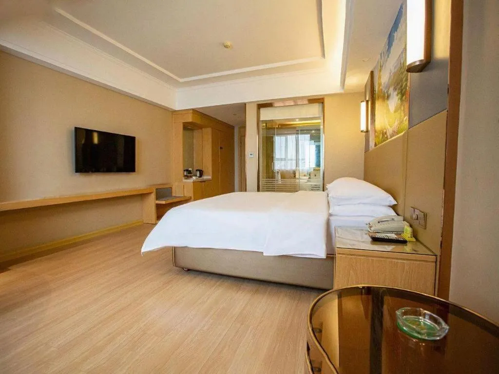 Bed in Vienna Hotel Xuzhou Junsheng Plaza Benteng Avenue Metro Station