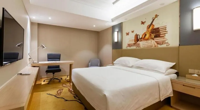Bed in Vienna Hotel Xuzhou Junsheng Plaza Benteng Avenue Metro Station