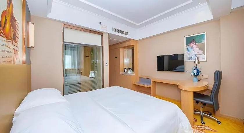 Bed in Vienna Hotel Xuzhou Junsheng Plaza Benteng Avenue Metro Station