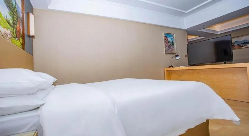 Bed in Vienna Hotel Xuzhou Junsheng Plaza Benteng Avenue Metro Station