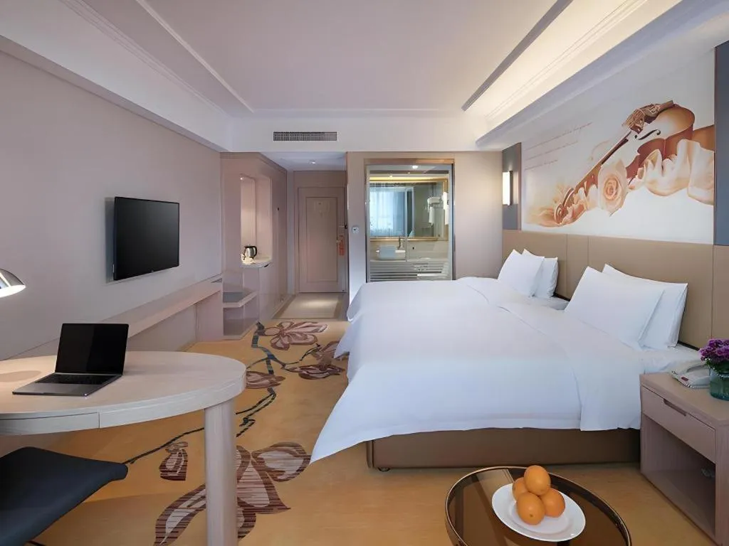 Bed in Vienna Hotel Xuzhou Junsheng Plaza Benteng Avenue Metro Station