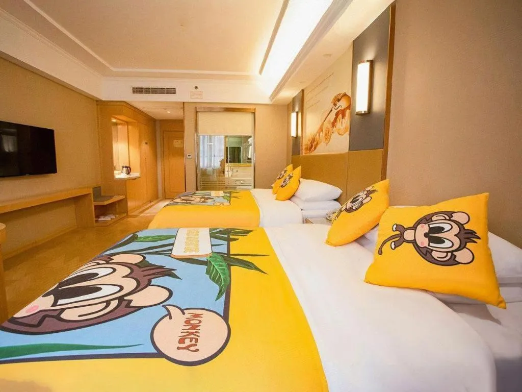 Bed in Vienna Hotel Xuzhou Junsheng Plaza Benteng Avenue Metro Station