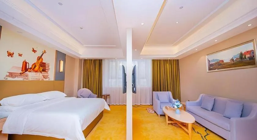 Bed in Vienna Hotel Xuzhou Junsheng Plaza Benteng Avenue Metro Station