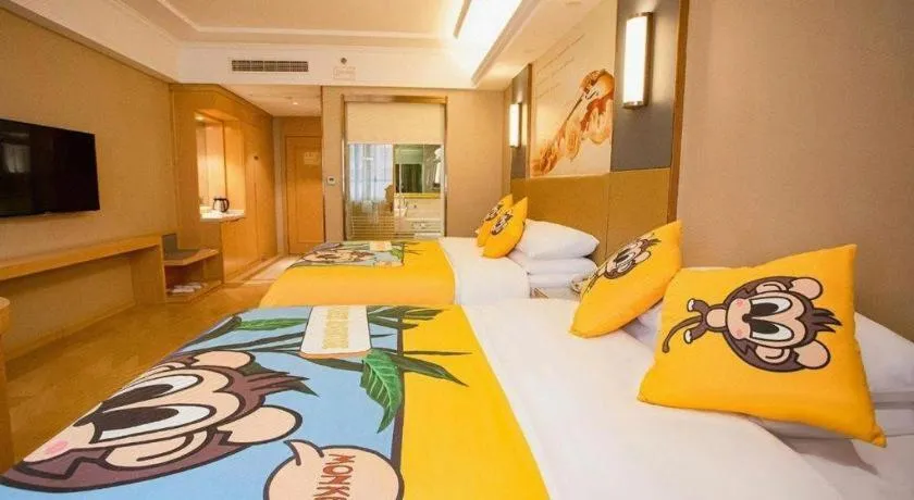 Bed in Vienna Hotel Xuzhou Junsheng Plaza Benteng Avenue Metro Station