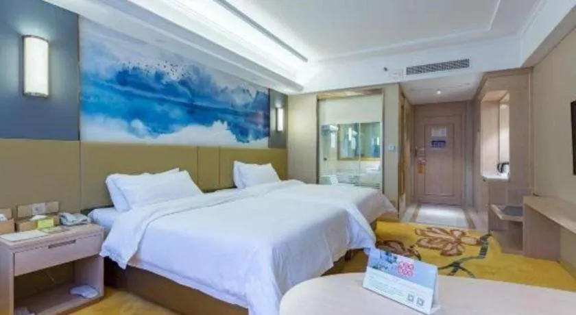 Bed in Vienna Hotel Xuzhou Junsheng Plaza Benteng Avenue Metro Station