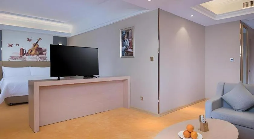 Bed in Vienna Hotel Xuzhou Junsheng Plaza Benteng Avenue Metro Station