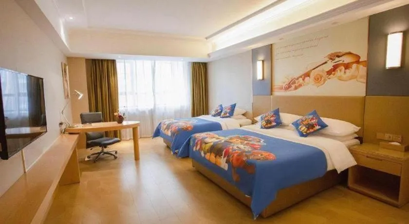 Bed in Vienna Hotel Xuzhou Junsheng Plaza Benteng Avenue Metro Station