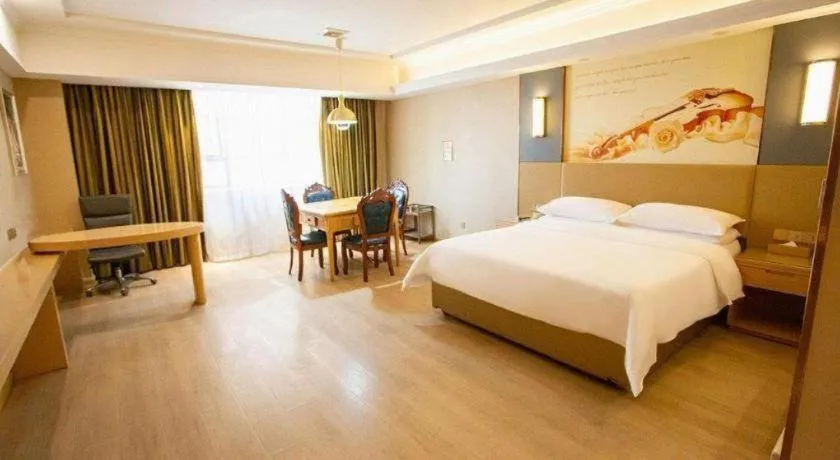 Bed in Vienna Hotel Xuzhou Junsheng Plaza Benteng Avenue Metro Station