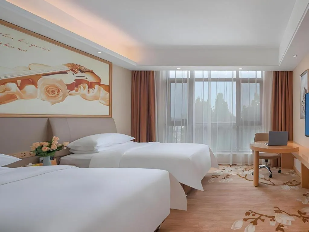 Bed in Vienna Hotel Hebei Cangzhou Suning Shenhua Road