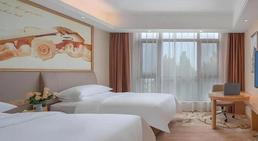 Bed in Vienna Hotel Hebei Cangzhou Suning Shenhua Road