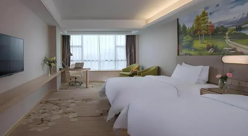 Bed in Venus International Hotel Guangdong Huizhou West Lake Bed in Venus International Hotel Guangdong Huizhou West Lake