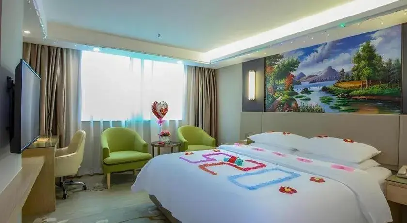 Bed in Venus International Hotel Guangdong Huizhou West Lake Bed in Venus International Hotel Guangdong Huizhou West Lake