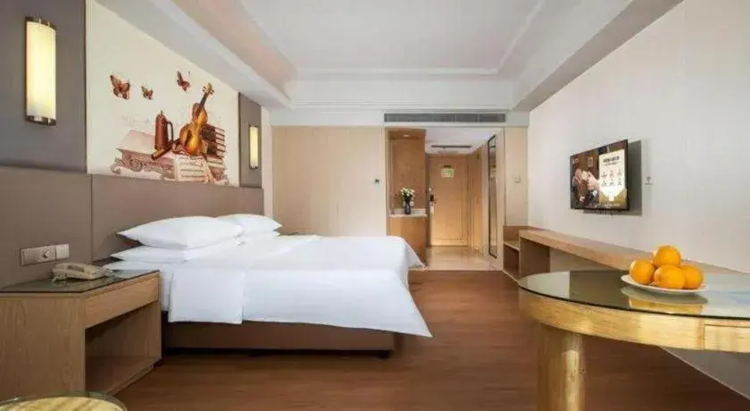 Bed in Venus International Hotel Guangdong Huizhou West Lake Bed in Venus International Hotel Guangdong Huizhou West Lake