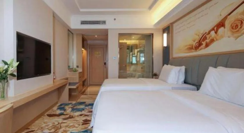 Bed in Vienna Hotel Chengdu University of Pertroleum Metro Station