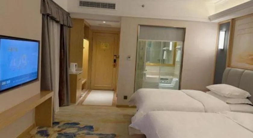 Bed in Vienna Hotel Chengdu University of Pertroleum Metro Station