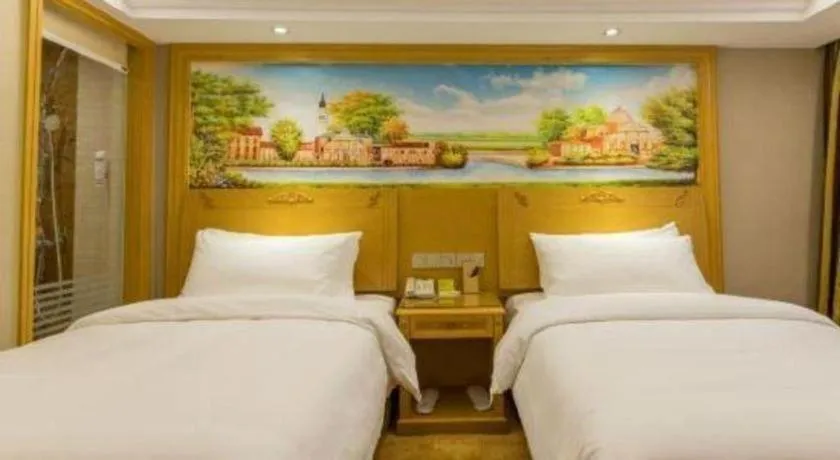 Bed in Vienna Hotel Guangxi Guilin Yongfu Station