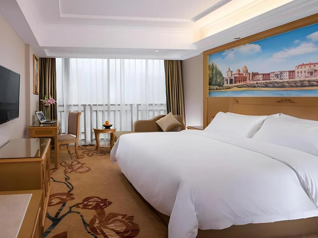 Bed in Vienna Hotel Guangxi Guilin Yongfu Station