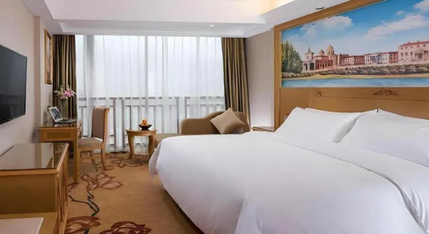 Bed in Vienna Hotel Guangxi Guilin Yongfu Station