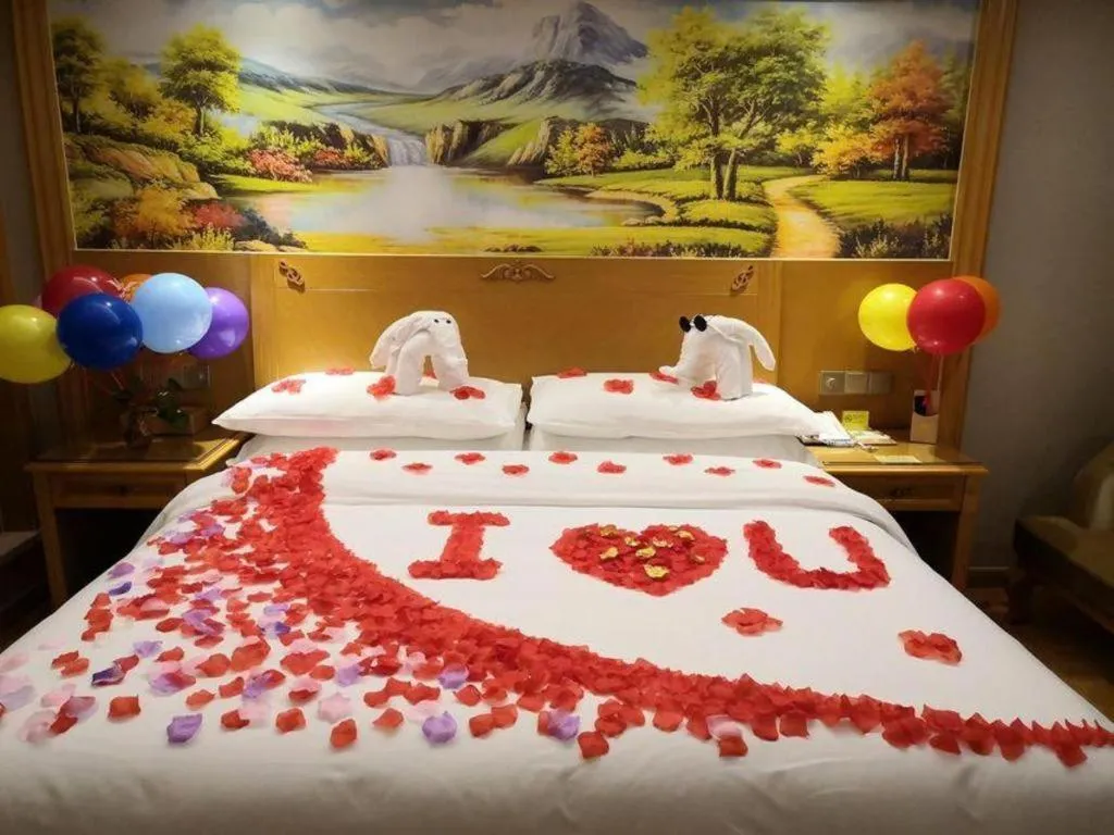 Bed in Vienna Hotel Guangxi Guilin Yongfu Station