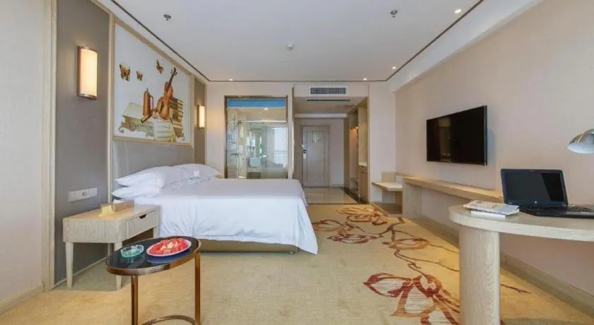 Bed in Vienna Hotel Shandong Dezhou Government Shopping Plaza