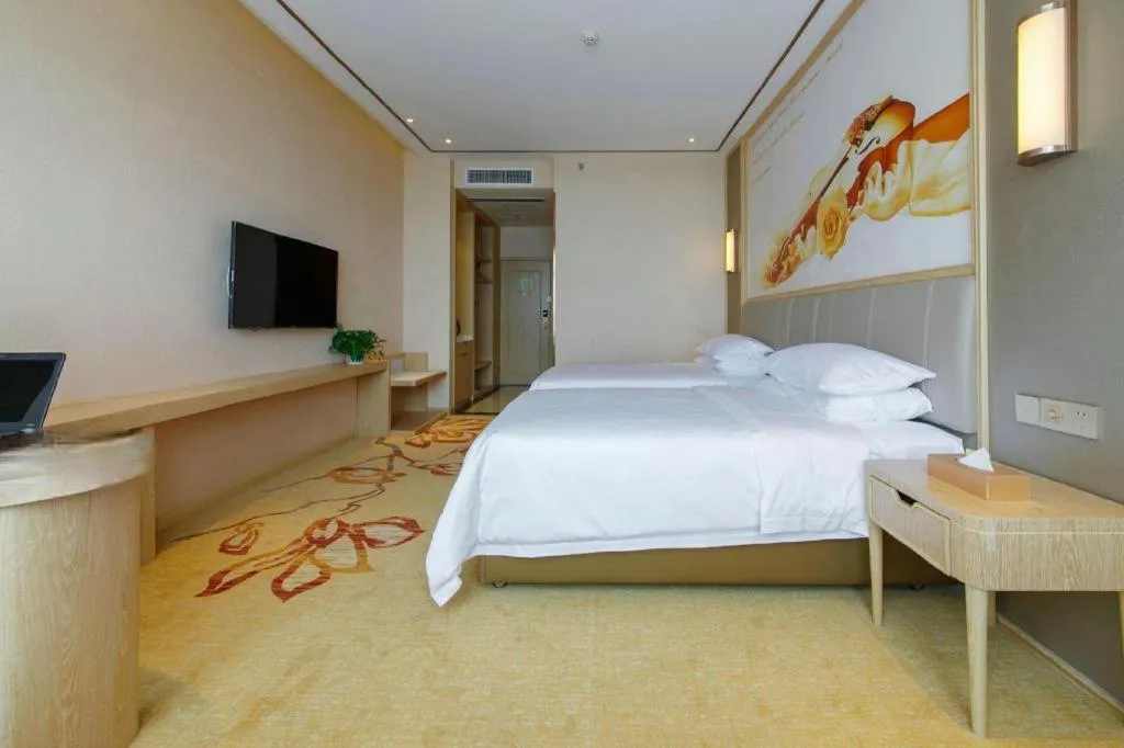 Bed in Vienna Hotel Shandong Dezhou Government Shopping Plaza