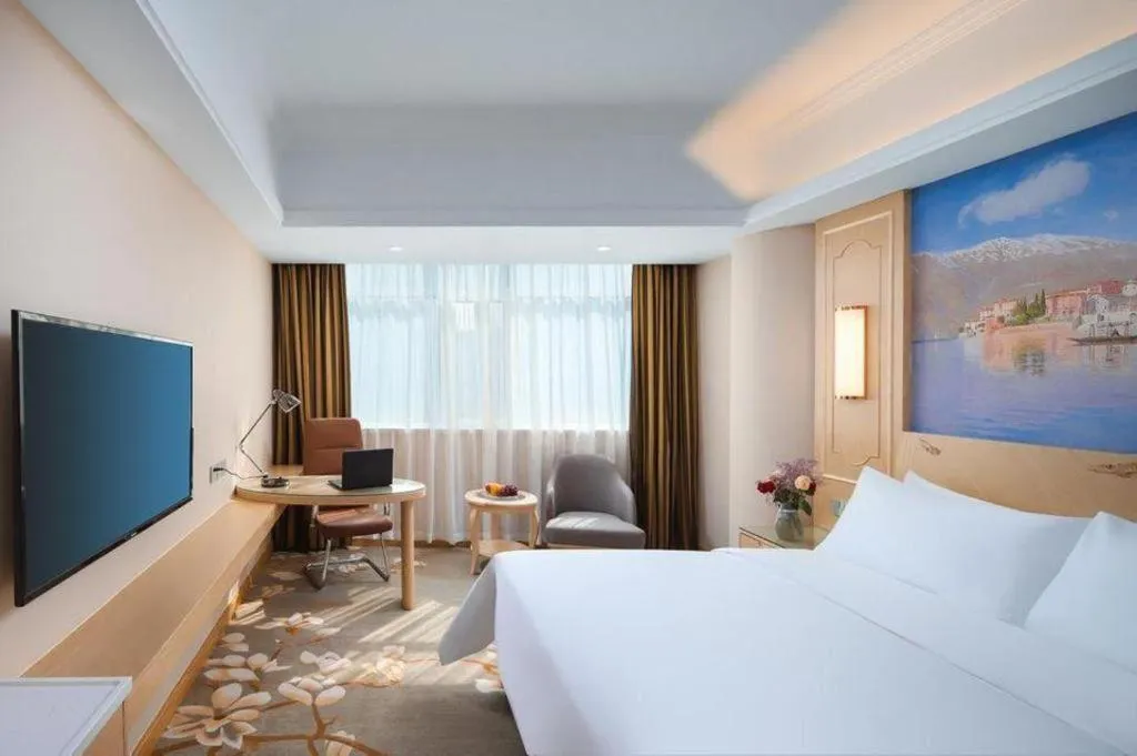 Bed in Vienna Hotel Shandong Dezhou Government Shopping Plaza