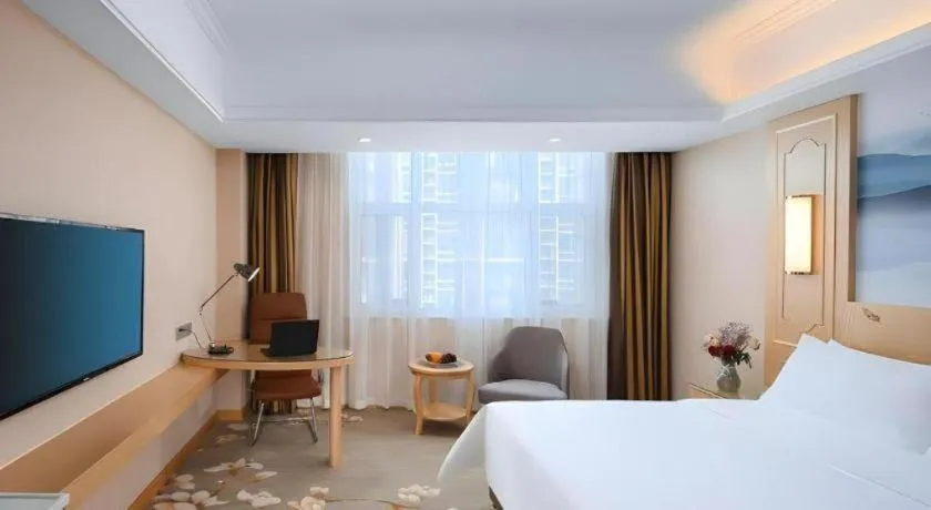 Bed in Vienna Hotel Shandong Dezhou Government Shopping Plaza