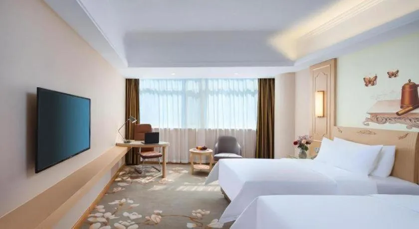 Bed in Vienna Hotel Shandong Dezhou Government Shopping Plaza