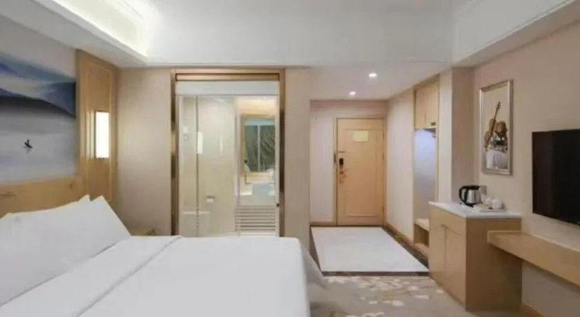 Bed in Vienna Hotel Shandong Dezhou Government Shopping Plaza