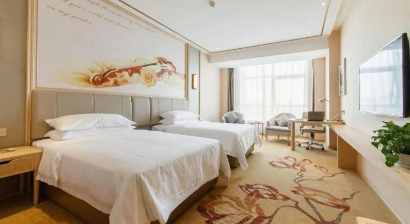 Bed in Vienna Hotel Shandong Dezhou Government Shopping Plaza