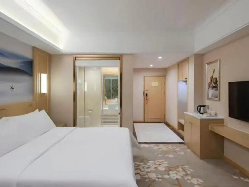 Bed in Vienna Hotel Shandong Dezhou Government Shopping Plaza