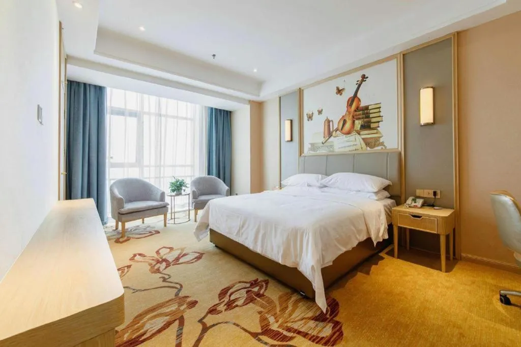 Bed in Vienna Hotel Shandong Dezhou Government Shopping Plaza
