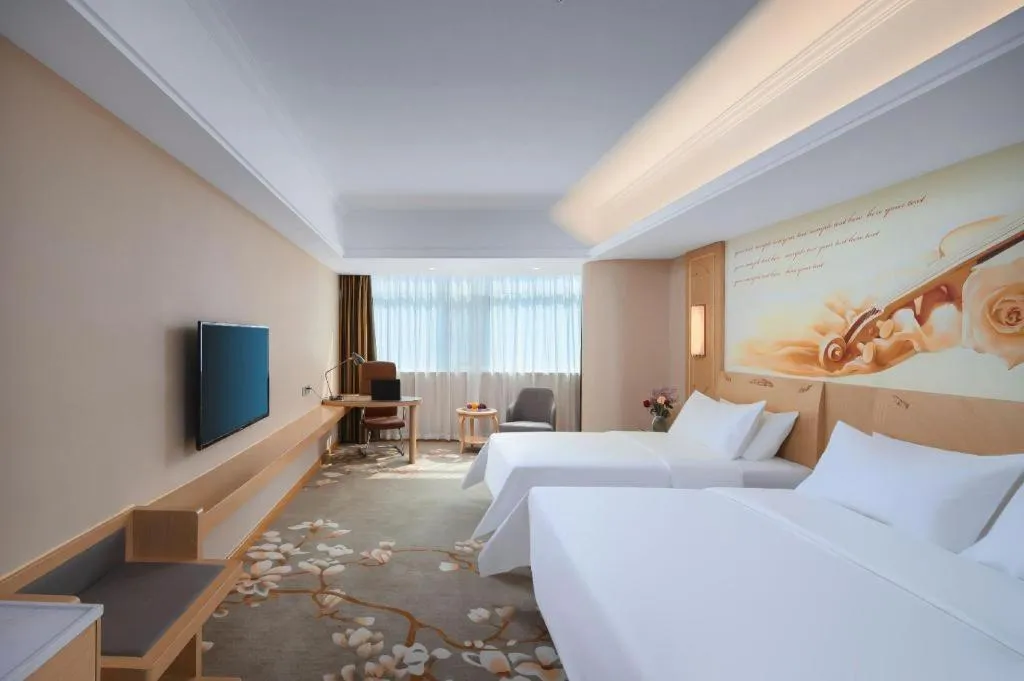 Bed in Vienna Hotel Shandong Dezhou Government Shopping Plaza