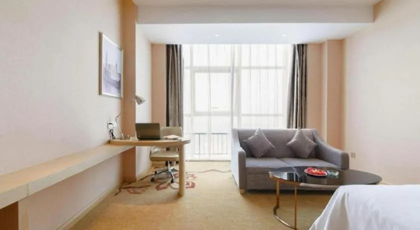 Bed in Vienna Hotel Shandong Dezhou Government Shopping Plaza