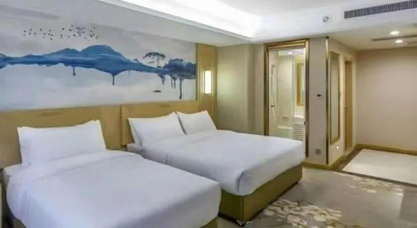 Bed in Vienna Hotel Shandong Dezhou Government Shopping Plaza