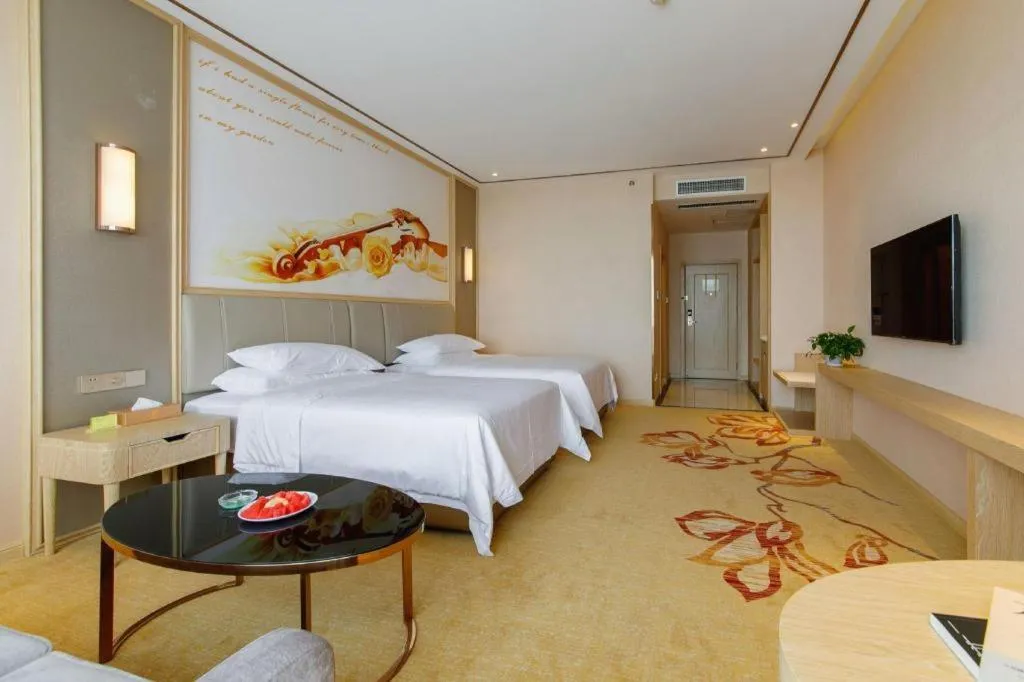Bed in Vienna Hotel Shandong Dezhou Government Shopping Plaza
