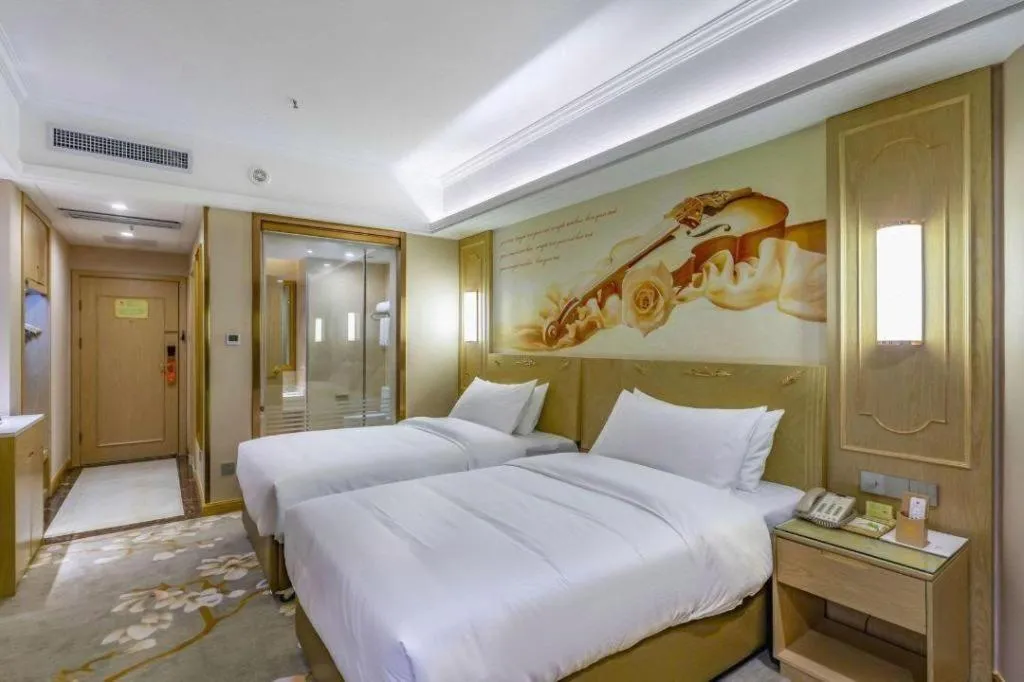 Bed in Vienna Hotel Shandong Dezhou Government Shopping Plaza