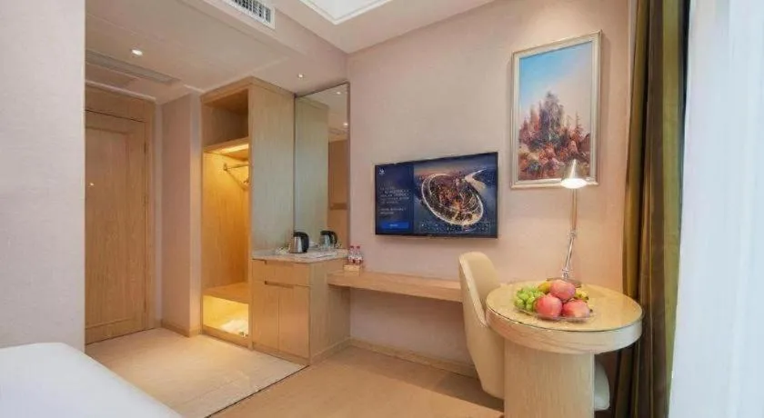 Bed in Vienna Hotel Guizhou Liupanshui Shuicheng Ancient Town